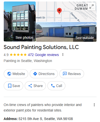 Optimized Business Profile